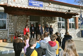 Eιδικό πρόγραμμα ανακύκλωσης στα σχολεία - Στο 1ο δημοτικό σχολείο Γιάννουλης ο Μαμάκος